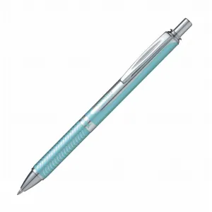 Gélový roller Pentel Energel Steel, svetlo modrý