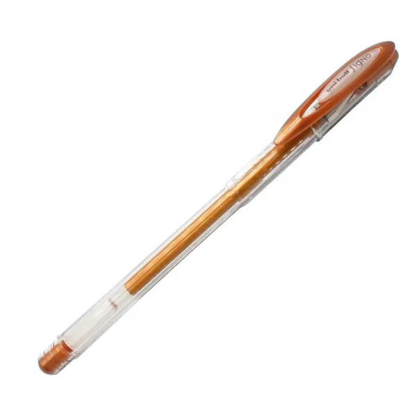 UNI Mitsubishi Pencil Roller gélový uni Signo UM-120 Noble metal bronzový
