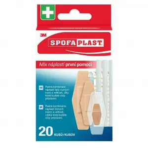 Spofaplast Náplasti prvej pomoci Mix 607 20 ks