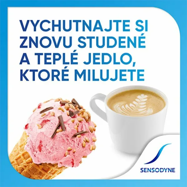 Sensodyne Advanced Clean zubná pasta s fluoridom 75 ml
