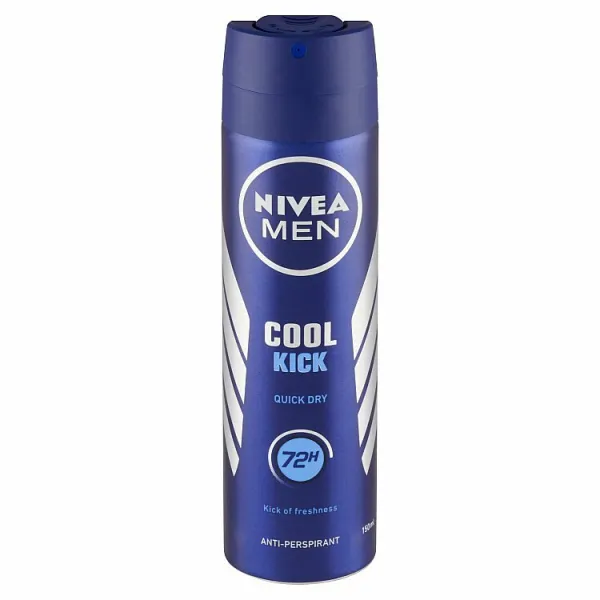 NIVEA MEN Anti-perspirant COOL KICK sprej, 48H 1x150 ml