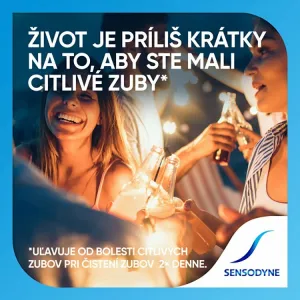 Sensodyne Advanced Clean zubná pasta s fluoridom 75 ml