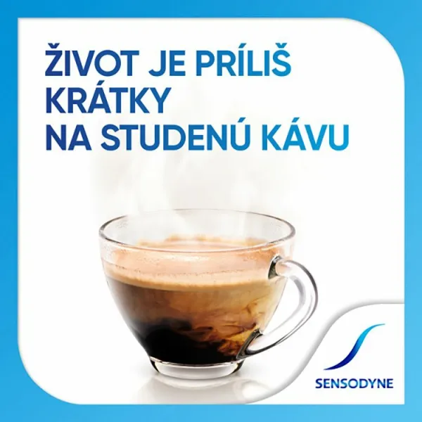 Sensodyne Advanced Clean zubná pasta s fluoridom 75 ml