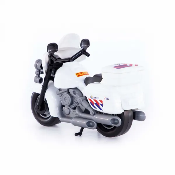 Policajná motorka pre batoľatá Polesie White 71682