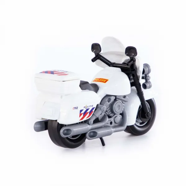 Policajná motorka pre batoľatá Polesie White 71682