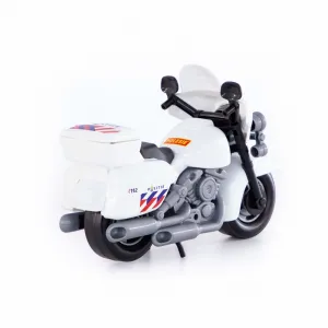 Policajná motorka pre batoľatá Polesie White 71682