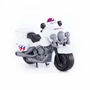 Policajná motorka pre batoľatá Polesie White 71682