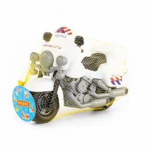 Policajná motorka pre batoľatá Polesie White 71682
