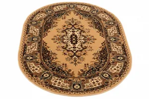 Koberec Agnella Standard Fatima béžový  ovál