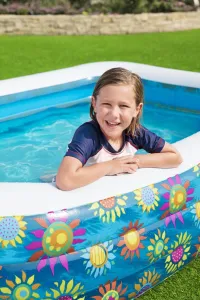 Bestway nafukovací bazén Kvety 229 x 152 x 56 cm 54120