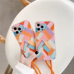 Innocent Silicone Colorful Case with Lanyard - iPhone 13 Pro Max