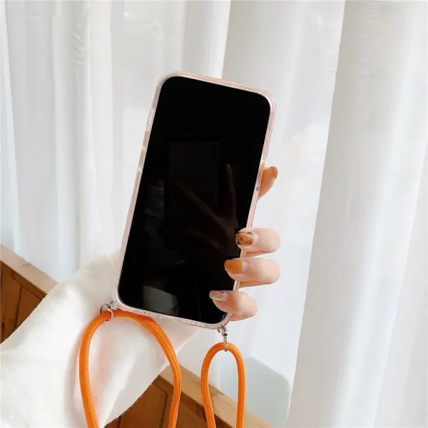 Innocent Silicone Colorful Case with Lanyard - iPhone 13 Pro Max
