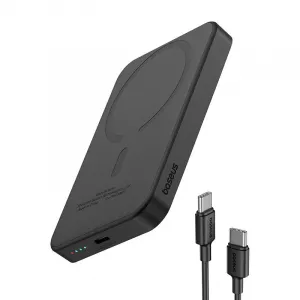 Magnetická mini power banka Baseus 5000mAh 20W (čierna) 055770
