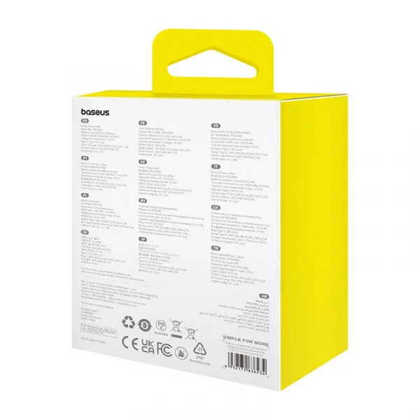 Magnetická mini power banka Baseus 5000mAh 20W (čierna) 055770