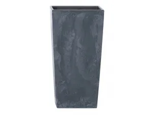 Prosperplast Kvetináč Urbi Special tmavosivý, varianta 22 cm