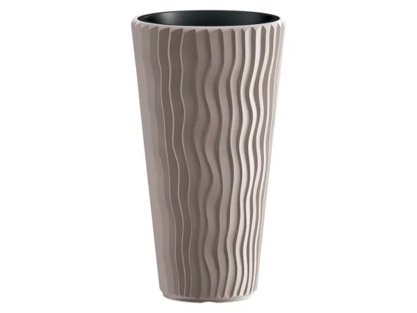 Prosperplast Kvetináč Sandy Slim ( 30 x 53 x 30 cm (Š x V x H), kávová)