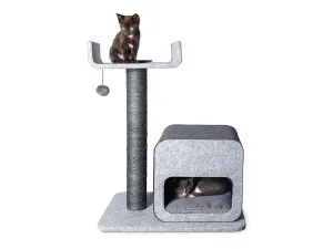 Karlie Škrabadlo pre mačky, sivé (60 x 40 x 77 cm, Flavie)