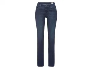 esmara® Dámske rifle „Slim Fit" ( dlhá dĺžka, 36, tmavomodrá)