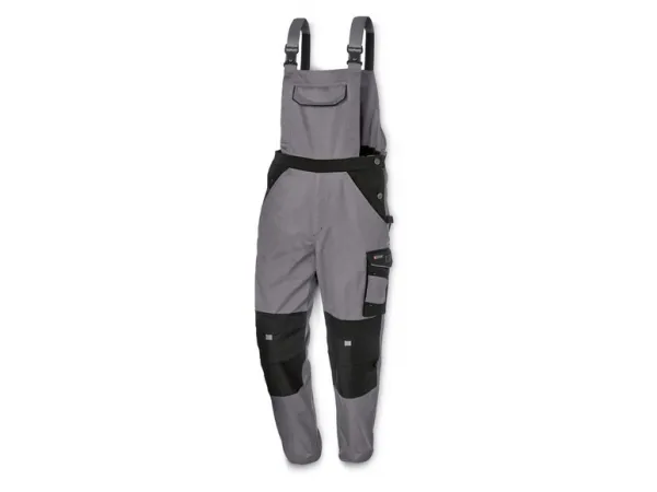 Parkside Performance® Pánske montérky na traky (52, sivá/čierna)