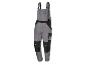 Parkside Performance® Pánske montérky na traky (52, sivá/čierna)