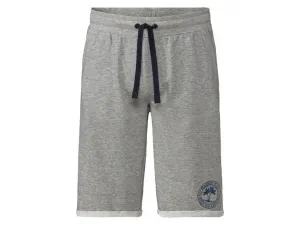 Livergy® Pánske teplákové bermudy (S (44/46), sivá)