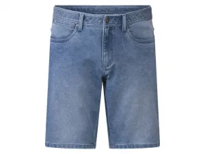 Livergy® Pánske rifľové šortky (54, bledomodrá)