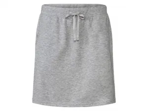 esmara® Dámska tepláková sukňa (M (40/42), sivá)