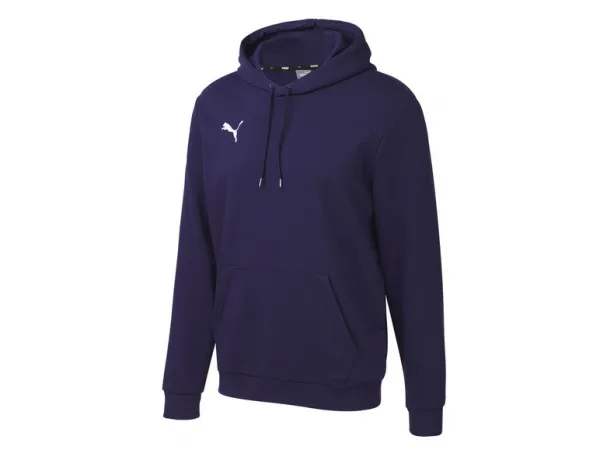 Puma TEAMGOAL 23 CAUSALS HOODY Pánska futbalová mikina, tmavo modrá, veľkosť