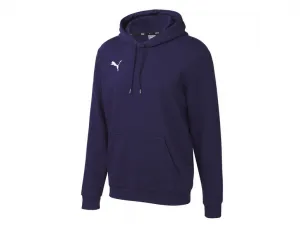 Puma TEAMGOAL 23 CAUSALS HOODY Pánska futbalová mikina, tmavo modrá, veľkosť
