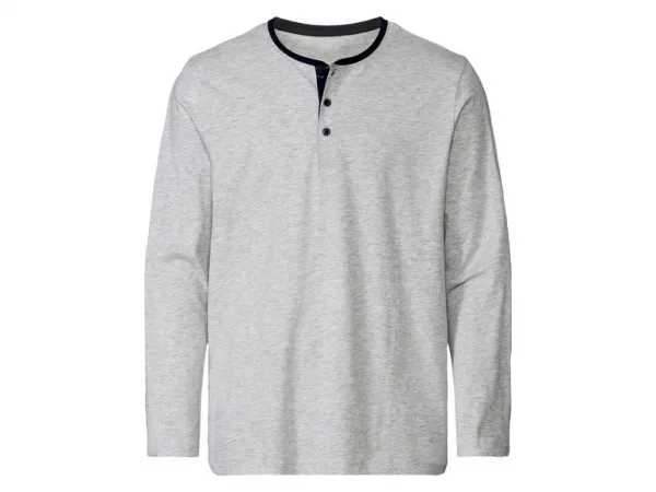 Livergy® Pyžamové tričko (M (48/50), sivá)