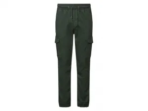 Livergy® Pánske cargo tepláky (48, zelená)