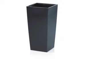 Prosperplast Kvetináč Urbi Large tmavo šedý, varianta 29,5 cm
