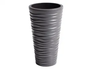 Prosperplast Kvetináč Sand Slim, sivá