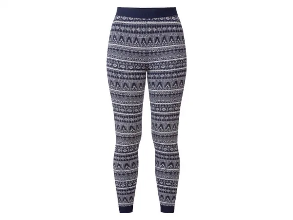 esmara® Dámske vianočné legíny XXL (Xxxl (56/58), navy modrá)