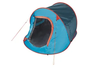 Rocktrail Pop-up kempingový stan pre 2 osoby (modrá/oranžová)