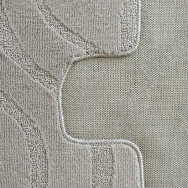 Sada kúpeľňových koberčekov Montana Symphony Sand Grey