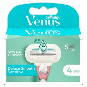 Venus Deluxe Smooth Sensitive Holiace Hlavice 4 ks