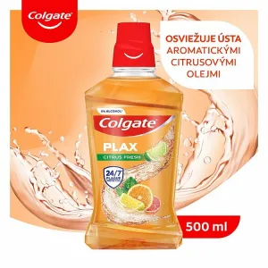 Colgate Plax Citrus Fresh ústna voda 500 ml