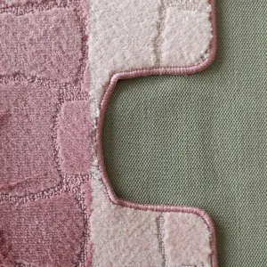 Sada kúpeľňových koberčekov Montana Sariyer XL Dusty Rose