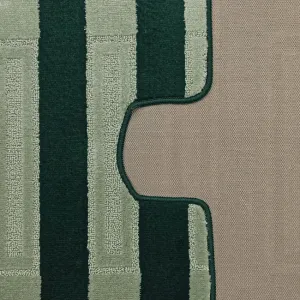 Sada kúpeľňových koberčekov Montana Said XL Hunter Green