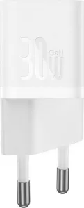 Baseus GaN5 30W mini nástenná nabíjačka (biela) 047631