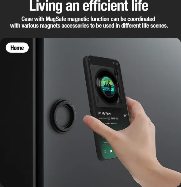 Nillkin CamShield PRO Magnetic Kryt pre Samsung Galaxy S24, Čierny