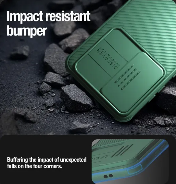 Nillkin CamShield PRO Magnetic Kryt pre Samsung Galaxy S24, Čierny