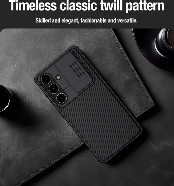 Nillkin CamShield PRO Magnetic Kryt pre Samsung Galaxy S24, Čierny
