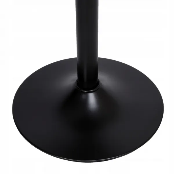 Arako Black graphite Velvet bar hocker