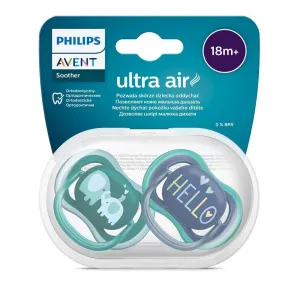 Avent Cumlík Ultra Air 18m Chlapec Slon 2 ks