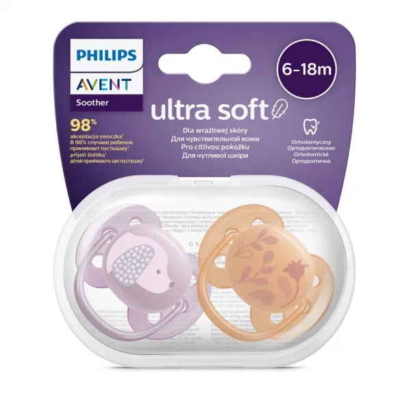 Avent Ultrasoft Cumlík Premium Zvieratká 6-18m