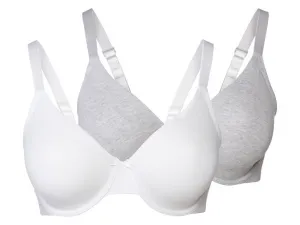 esmara® Dámska podprsenka Xxl, 2 kusy