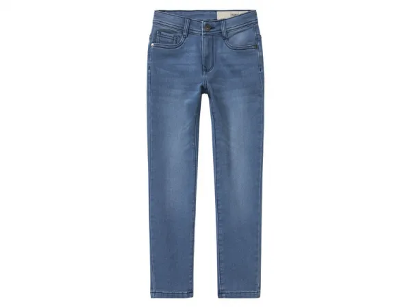 pepperts!® Chlapčenské teplákové rifle „Skinny fit" (152, modrá)