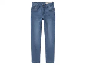 pepperts!® Chlapčenské teplákové rifle „Skinny fit" (152, modrá)